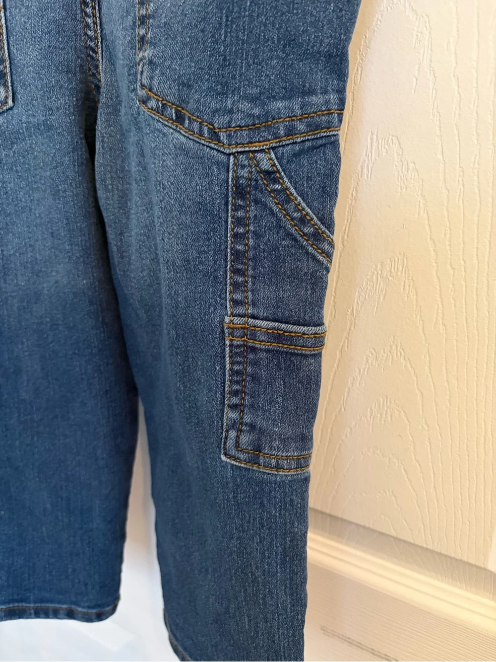 OshKosh B'gosh Dark Blue Denim Overalls for Kids